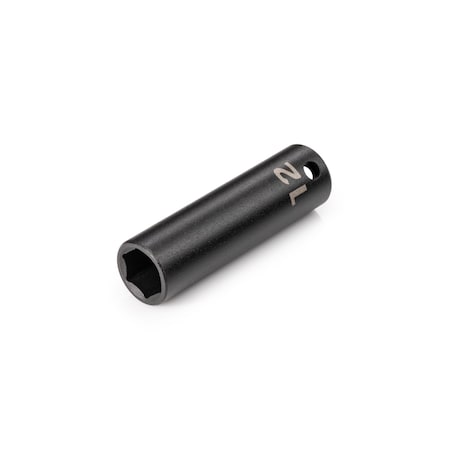 Tekton 3/8 Inch Drive x 12 mm Deep 6-Point Impact Socket SID13112